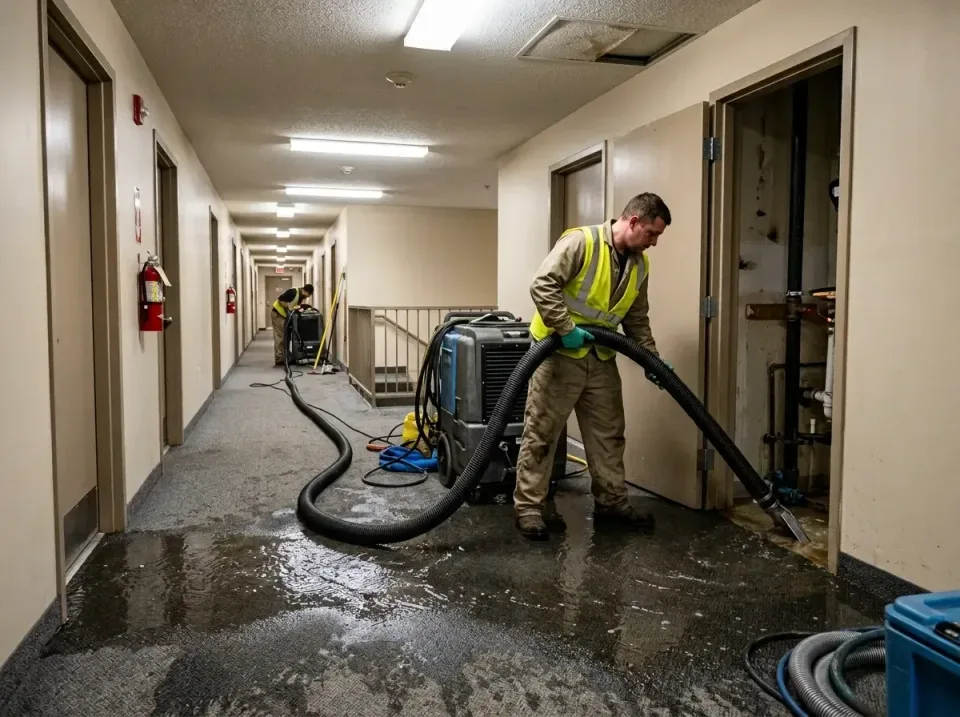 multi-unit-apartment-hallway-f-005 — frequently asked questions, Emergency Burst Pipe Water Extraction & Removal in Dana, NC